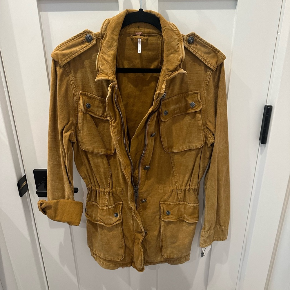 Free People Khaki Jacket